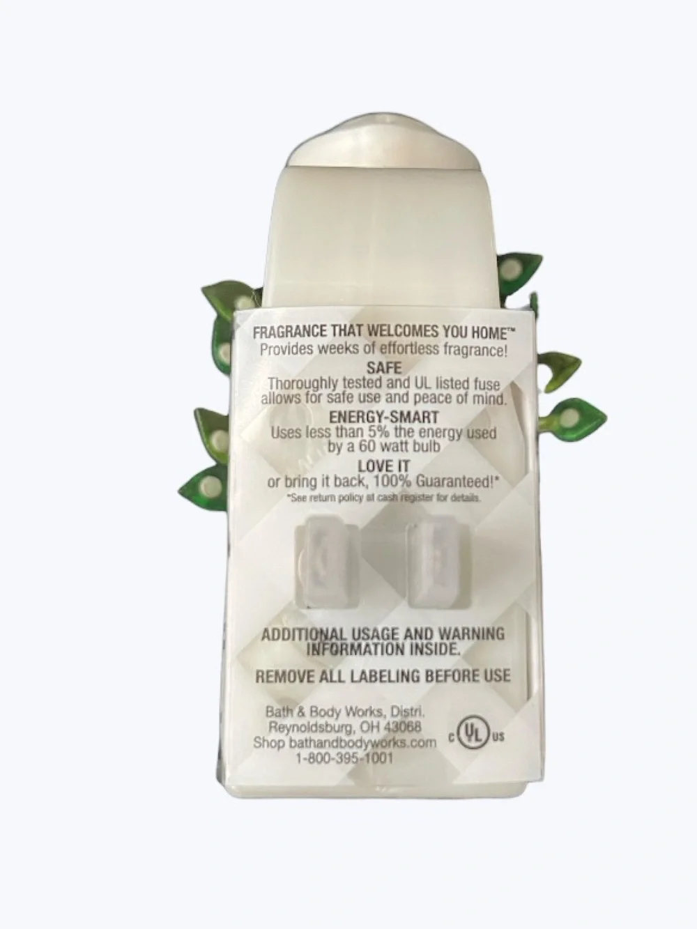 Bath and Body Works Tree with Spring Leaves Wallflowers Fragrence Plug